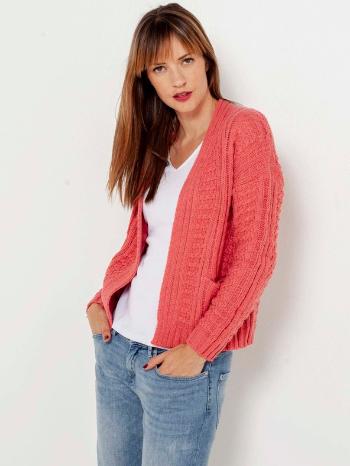 CAMAIEU Cardigan Czerwony