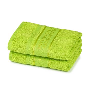 4Home Ręcznik Bamboo Premium zielony, 30 x 50 cm, komplet 2 szt.