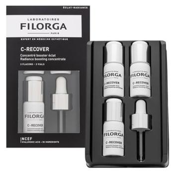 Filorga C-Recover Radiance Boosting Concentrate serum rozjaśniające z witaminą C przeciw starzeniu się skóry z kompleksem odnawiającym skórę 3x10 ml