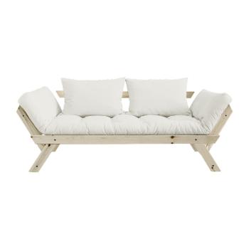 Sofa rozkładana z jasnobeżowym pokryciem Karup Design Bebop Natural