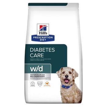 HILL'S Prescription Diet Diabetes Care w/d Canine 4 kg dla psów ze skłonnością do nadwagi / po kastracji