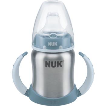 NUK Learner Cup Stainless Steel kubek treningowy Blue 125 ml