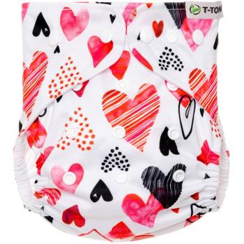 T-TOMI Diaper Covers AIO Hearts 4-15 kg