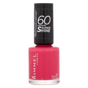 Rimmel London 60 Seconds Super Shine 8 ml lakier do paznokci dla kobiet 324 Fashion Heaven