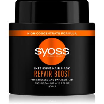 Syoss Repair Boost głęboko wzmacniająca maska do włosów przeciw łamliwości włosów 500 ml