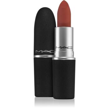 MAC Cosmetics Powder Kiss Lipstick szminka matująca odcień Devoted to Chili 3 g