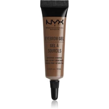 NYX Professional Makeup Eyebrow Gel wodoodporny żel do brwi odcień 02 Chocolate 10 ml
