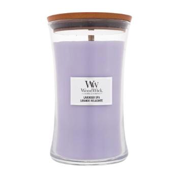WoodWick Lavender Spa 610 g świeczka zapachowa unisex