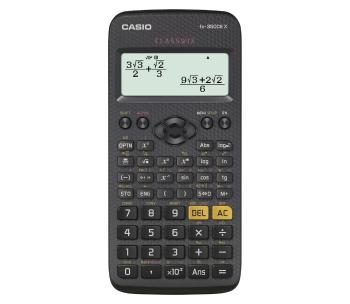 Casio - Kalkulator szkolny 1xAAA czarny