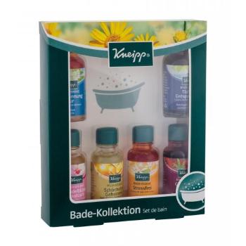 Kneipp Bath Oil zestaw Anti-stres 20 ml + Kwiat migdału 20 ml + Spokojne myśli 20 ml + Tajemnica piękna 20 ml + Stare dobre czasy 20 ml + Melisa 20 ml