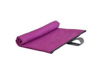 Ręcznik szybkoschnący fitness - fioletowy - Rozmiar 40 x 80 cm