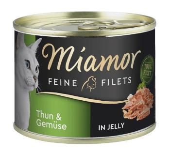 MIAMOR Feline Filets Tuńczyk z warzywami w galaretce 185 g