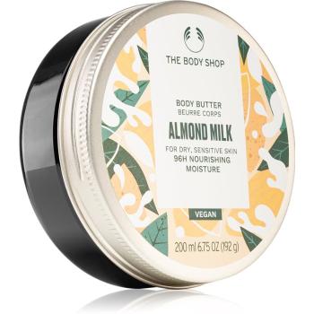 The Body Shop Almond Milk odżywcze masło do ciała dla skóry suchej i wrażliwej 200 ml