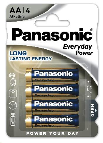 Baterie alkaliczne PANASONIC Everyday Power LR6EPS / 4BP AA 1,5V (4 sztuki w blistrach)