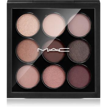 MAC Cosmetics Eye Shadow x9 paleta cieni do powiek odcień Burgundy Times Nine 5,85 g