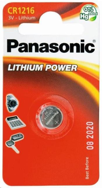 Bateria litowa PANASONIC (przycisk) CR-1216EL / 1B 3V (blister 1szt)