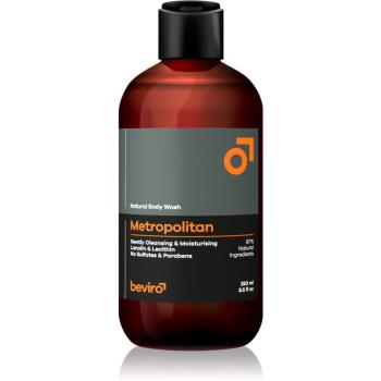 Beviro Natural Body Wash Metropolitan żel pod prysznic dla mężczyzn 250 ml
