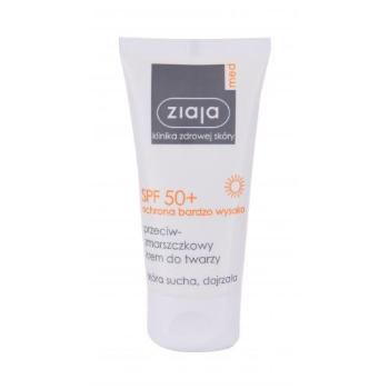 Ziaja Med Protective Anti-Wrinkle SPF50+ 50 ml preparat do opalania twarzy dla kobiet