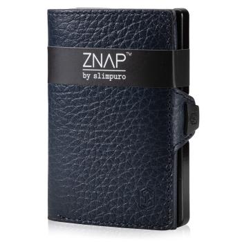 Slimpuro ZNAP, cienki portfel, 8 kart, kieszonka na monety, 8 x 1,5 x 6 cm, ochrona RFID