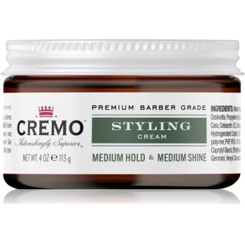 Cremo Hair Styling Cream Medium Styling nawilżający krem do stylizacji do włosów dla mężczyzn 113 g