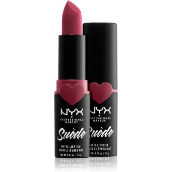 NYX Professional Makeup Suede Matte Lipstick szminka matująca odcień 34 Vintage 3.5 g