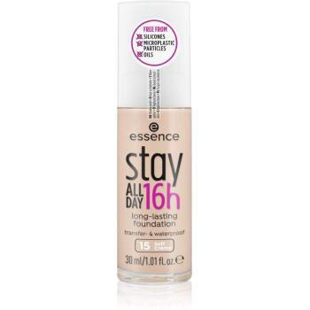 Essence Stay ALL DAY 16h wodoodporny make-up odcień 15 Soft Creme 30 ml