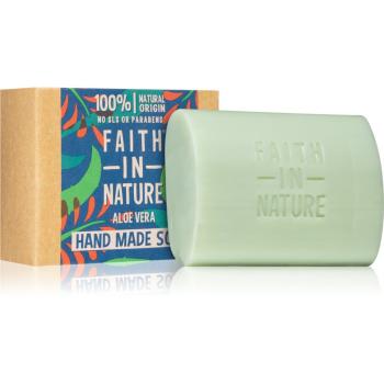 Faith In Nature Hand Made Soap Aloe Vera naturalne mydło z aloesem 100 g