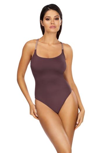 Damski jednoczęściowy kostium kąpielowy L4424/1 purple
