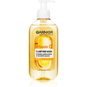 Garnier Skin Naturals Vitamin C rozświetlający żel do mycia do twarzy 200 ml