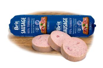 BRIT dog  sausage TURKEY/rice 800g - 800g