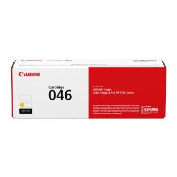 Canon originální toner 046Y, yellow, 2300str., 1247C002, Canon LBP654Cx, 653Cdw, MFP735Cx, 634Cdw, 632Cdw, O