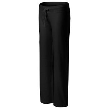 Wygodne damskie spodnie dresowe, czarny, L