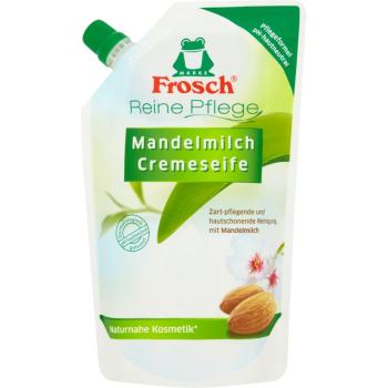 Frosch Creme Soap Almond Milk mydło w płynie napełnienie 500 ml