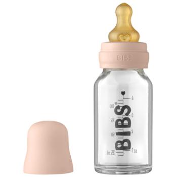 BIBS Kompletny zestaw butelek dla niemowląt 110 ml, Blush