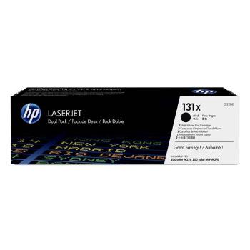 HP originální toner CF210XD, black, 4800str., HP 131X, high capacity, HP LaserJet Pro 200 M276, M251, dual pack, 2x600g, O