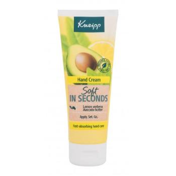 Kneipp Hand Cream Soft In Seconds Lemon Verbena & Apricots 75 ml krem do rąk unisex