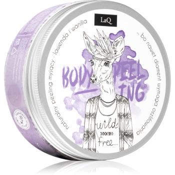 LaQ Fruit Line Lavender & Vanilla oczyszczający peeling do ciała 200 ml