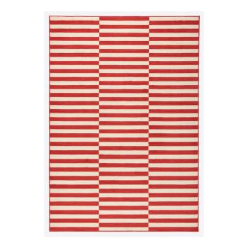 Czerwono-biały dywan Hanse Home Gloria Panel, 120x170 cm