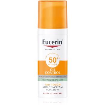 Eucerin Sun Oil Control kremowy żel ochronny do twarzy SPF 50+ 50 ml
