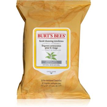 Burt’s Bees White Tea nawilżane chusteczki oczyszczające 30 szt.