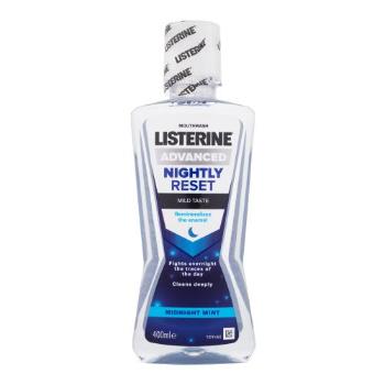 Listerine Advanced Nightly Reset Mild Taste Mouthwash 400 ml płyn do płukania ust unisex