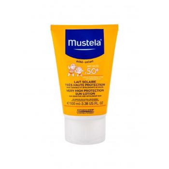 Mustela Solaires Very High Protection Sun Lotion SPF50 100 ml preparat do opalania ciała dla dzieci