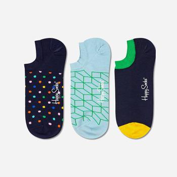 Skarpetki Happy Socks 3-pak Dot No Show DOT39-6500