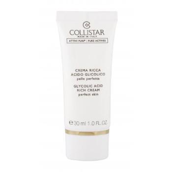 Collistar Pure Actives Glycolic Acid Rich Cream 30 ml krem do twarzy na dzień dla kobiet