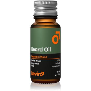 Beviro Bergamia Wood olej na wąsy o zapachu drzewa 10 ml