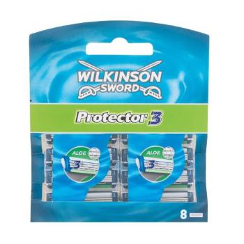 Wilkinson Sword Protector 3 8 szt wkład do maszynki dla mężczyzn Uszkodzone pudełko