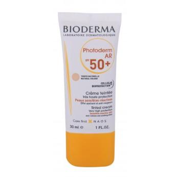 BIODERMA Photoderm AR Tinted Cream SPF50+ 30 ml preparat do opalania ciała unisex Natural Colour