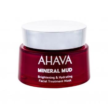 AHAVA Mineral Mud Brightening & Hydrating 50 ml maseczka do twarzy dla kobiet Uszkodzone pudełko