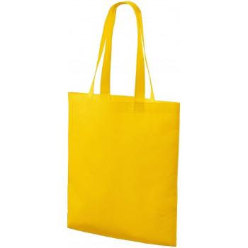 średniej wielkości torba na zakupy shopping, żółty, uni