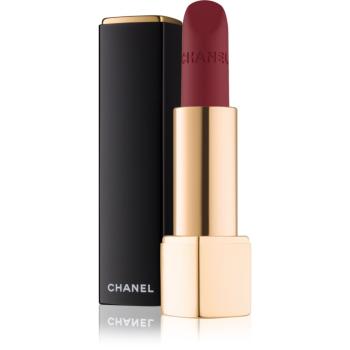 Chanel Rouge Allure Velvet jedwabista pomadka z matowym wykończeniem odcień 63 Nightfall 3,5 g